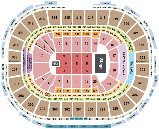 TD Garden Hans Zimmer Seating Chart